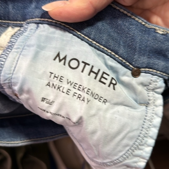 MOTHER Weekender Ankle Fray Size 25 in Wild! - Picture 13 of 16